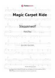 magic carpet ride sheet for piano