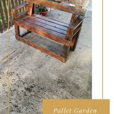 pallet benches pallet chairs patio