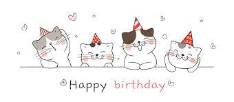 happy birthday cat images browse 51