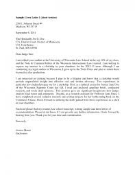     Cover Letter Judicial Clerkship     Reganvelasco Com