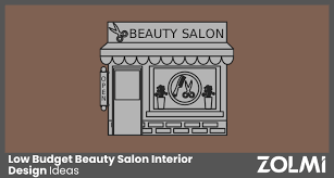 low budget beauty salon interior design