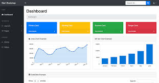 free bootstrap admin template