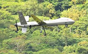 locally built drone flies around taiwan