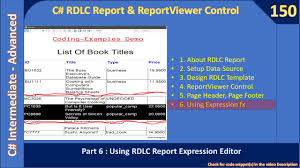 c rdlc reports part 6 using iif in