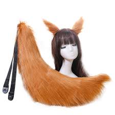 The colorful cat girl, the clumsy magical girl, and the demon girl. Japane Women Girls Sexy Lovely Plush Cat Ears Fox Headband Furry Fox Tail Anime Cosplay Props Lolita Accessories Costume Accessories Aliexpress