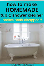 how to make diy tub and shower cleaner
