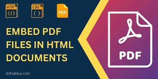 embed pdf in html make it responsive