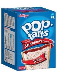 pop tarts frosted strawberry flavour