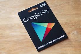 25$ Google Play Gift Card 