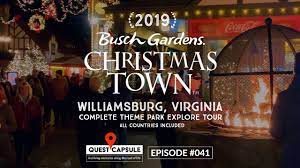 2019 christmas town busch gardens