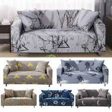 For 1 2 3 4 Seater Stretch Printed Sofa