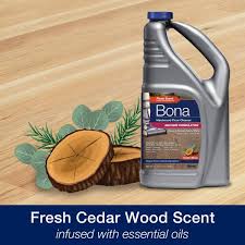 bona 64 oz cedar wood scent hardwood