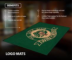 custom logo floor mats canadian linen