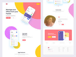 App landing page ui inspiration. App Landing Page Designs Themes Templates And Downloadable Graphic Elements On Dribbble