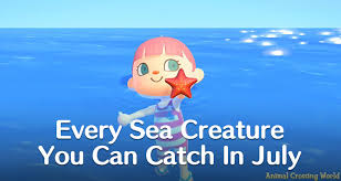 In the northern hemisphere, 20 sea creatures can be caught in april, 2 of which is new in april and 3 will leave after april. Every Sea Creature You Can Catch In July For Animal Crossing New Horizons Northern Southern Hemisphere Animal Crossing World