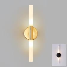 2020 Modern Metal Tube Pipe Up Down Led Wall Lamp Light Sconce Bedroom Foyer Washroom Living Room Toilet Bathroom Wall Lights Lamp From Flymall 23 52 Dhgate Com