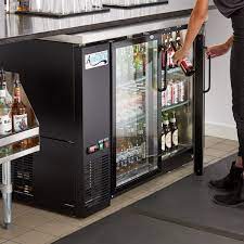 Avantco Back Bar Refrigerator Counter