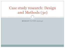 Case study research method Goodreads