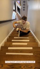 how to perfectly install a stair runner