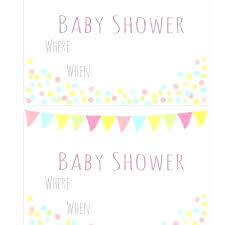 Bridal Shower Agenda Template Baby Shower Itinerary Bridal