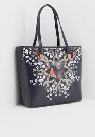 ted baker navy small kyoto gardens