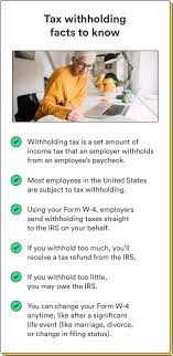 what is tax withholding chime
