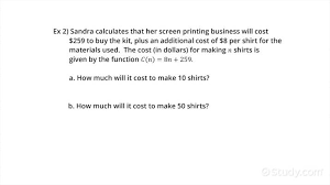 Function Notation