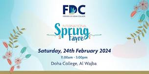 Doha College - FDC International Spring Fayre - A...