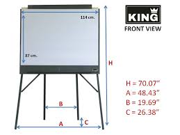 The Dimensions Of The Huge King Flipchart King Flipchart
