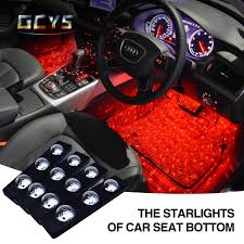 GCYS car interior USB star light-7 color-sound activated-4pcs-with rem –  Gcyslights