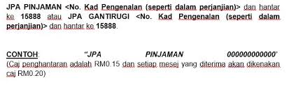 Example of official letter of outstanding payment claim. Portal Rasmi Jabatan Perkhidmatan Awam Jpa Pelajar