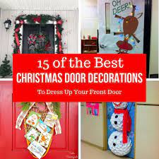 christmas door decorations 15