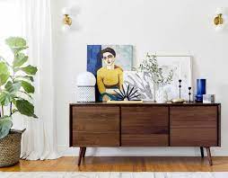 4 ways to style that credenza for real