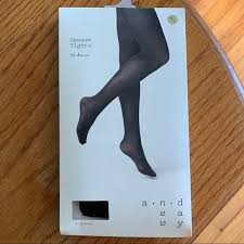 A New Day Opaque Tights Nwt