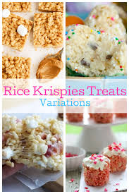 10 easy rice krispie treats variations