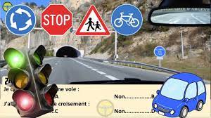 examen théorique code de la route France 2022😘permis de conduire test  gratuit 2 - YouTube