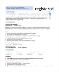 Registered Nurse Resume Example 7 Free Word Pdf Documents