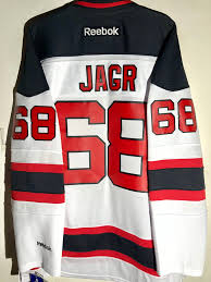 Details About Reebok Nhl Premier Jersey New Jersey Devils Jaromir Jagr White Sz 2x
