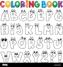 Alphabet coloriage