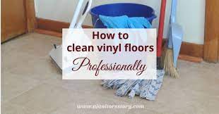 How To Clean Vinyl Floors A Janitor S