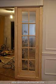 Stationary Built In French Door Panels