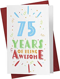 happy 75th birthday card