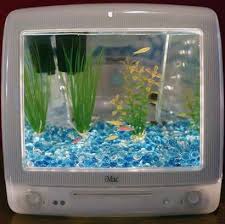 Upcycled Computer Aquariums : DIY aquarium gambar png