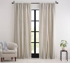 Hawthorn Striped Cotton Curtain
