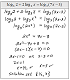 Image result for Logarithmic equations