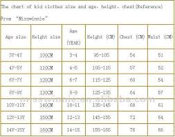 Chinese Childrens Clothing Size Conversion Chart Buurtsite Net