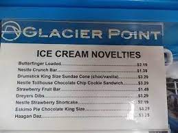 interior glacier point snack stand