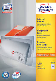 Avery Zweckform Multipurpose General Use Labels 3668
