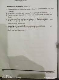 Jawaban buku paket jelas 8 b indonesia hal 130 kegiatan 5 1. Tolong Di Bantu Soal No 4 Amp 5 Bahasa Daerah Kirtya Basa Halaman 124 Terima Kasih Brainly Co Id