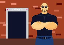 Image result for professional bouncer silhouette